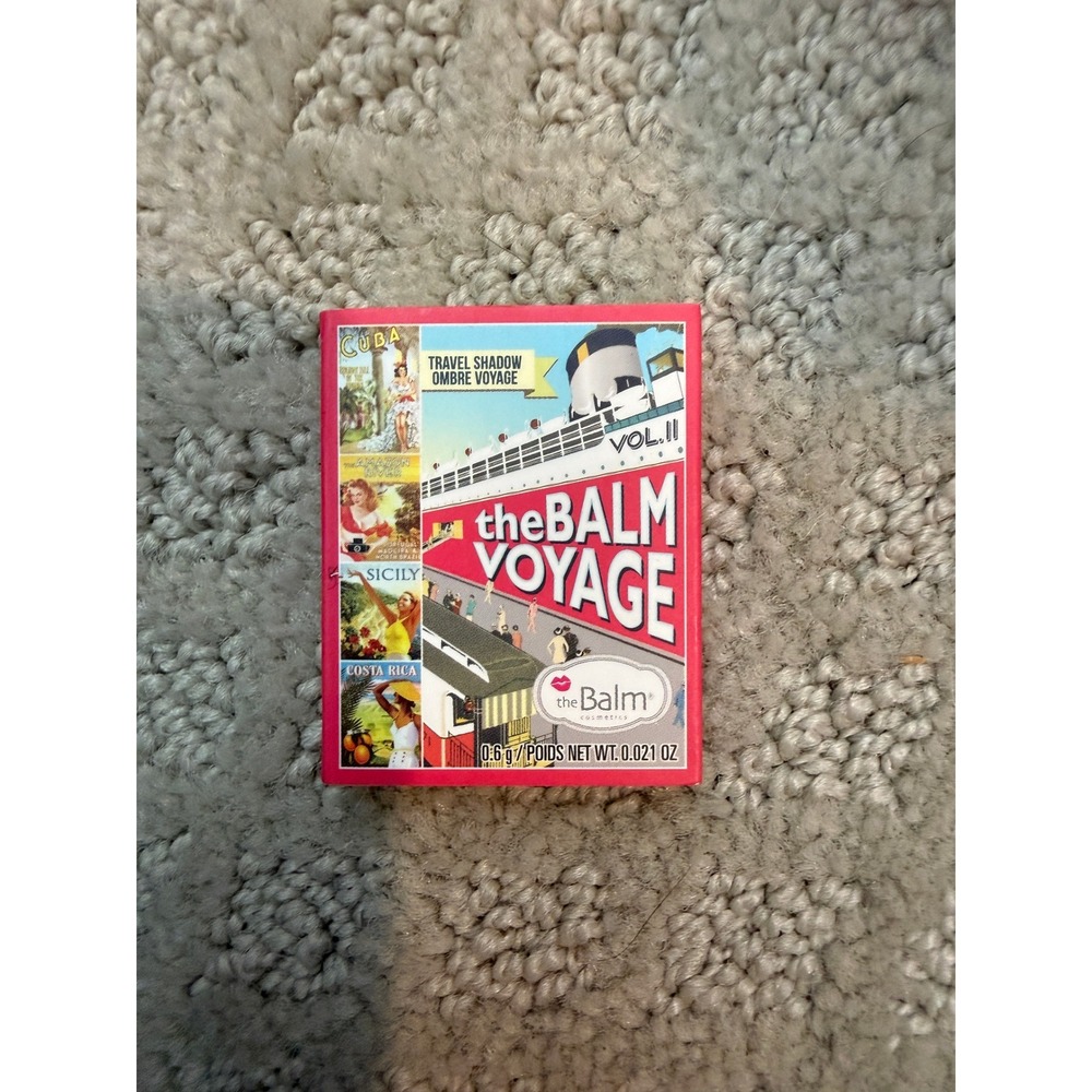 theBalm Voyage Vol II Travel Shadow Luminizer Kuwakaribisha Shimmer 0.6g NEW